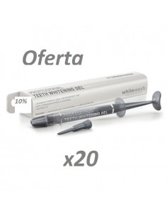 20 Jeringas de Blanqueamiento Dental 10% Peróxido de Carbamida